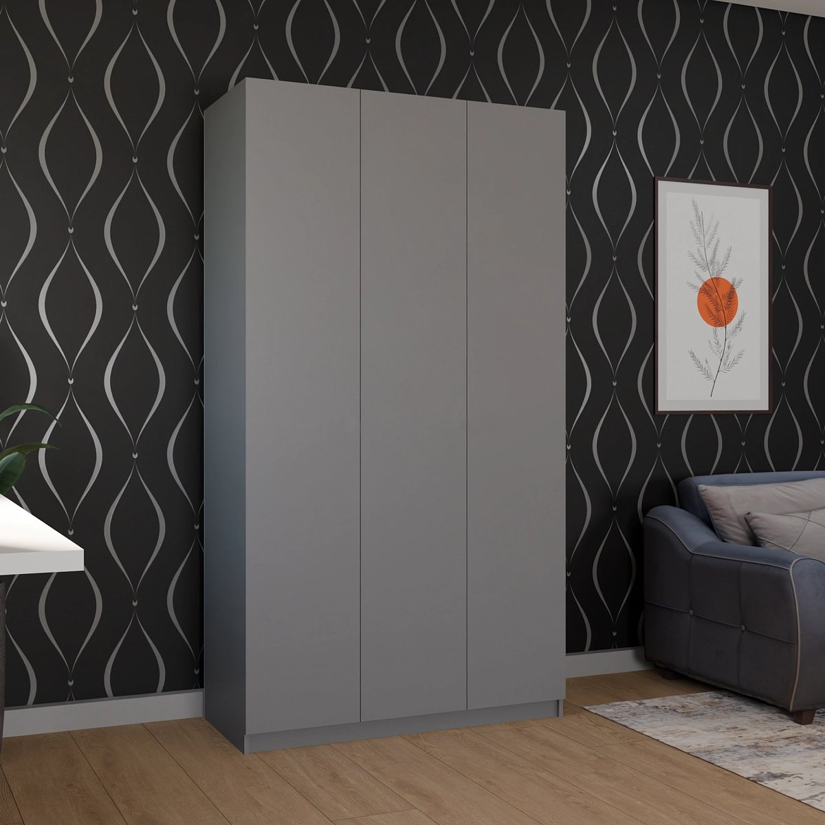 Шкаф Марс Графит